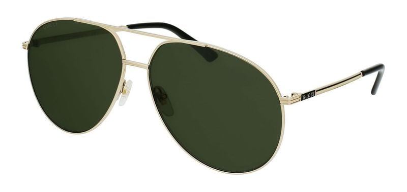 Lunettes de soleil Gucci Aviator GG0832S Doré pour Homme