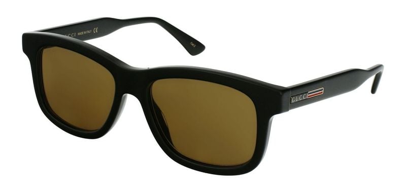 Gucci Rechteckig Sonnenbrillen GG0824S Schwarz für Herren