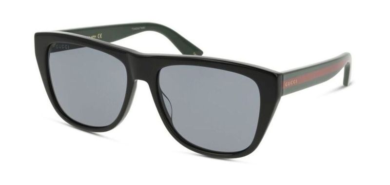Lunettes de soleil Gucci Rectangle GG0926S Noir pour Homme