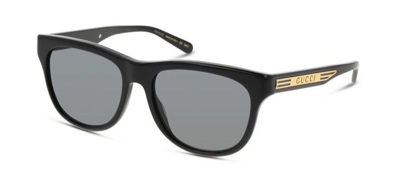 Gucci Rund Sonnenbrillen GG0980S Schwarz für Herren