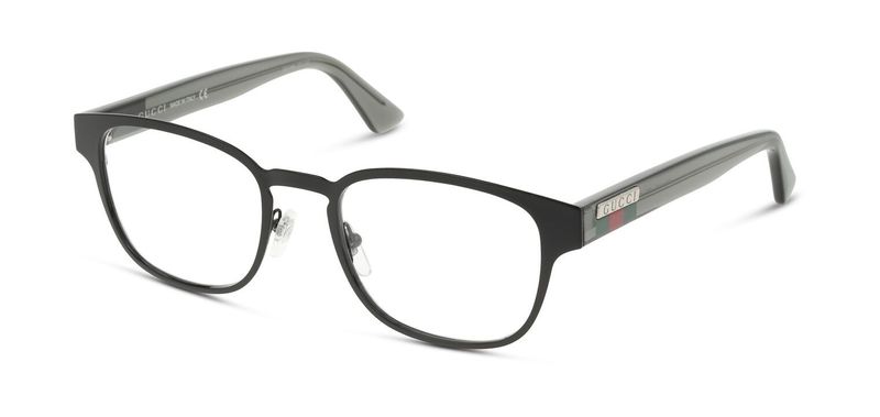 Gucci Rectangle Eyeglasses GG1118O Black for Man