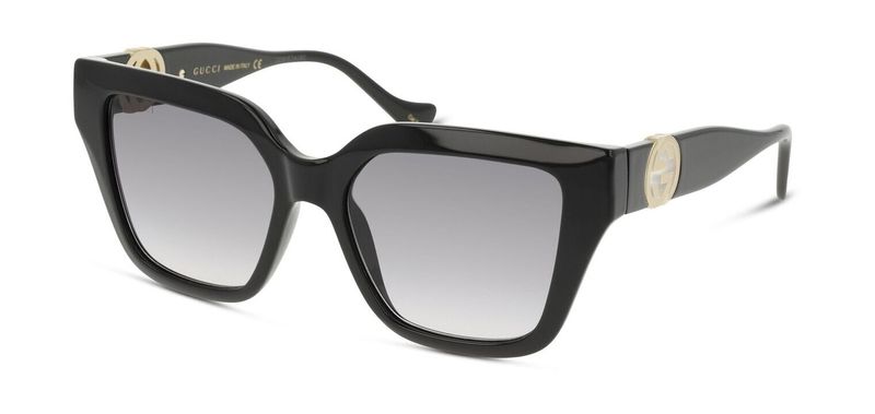 Gucci Rectangle Sunglasses GG1023S Black for Woman
