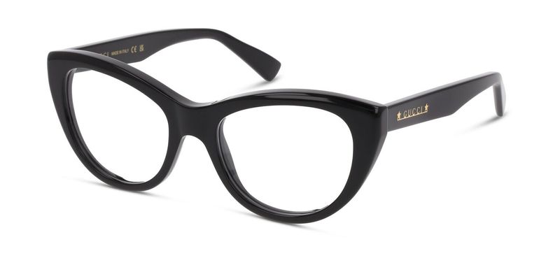 Gucci Schmetterling Brillen GG1172O Schwarz für Dame
