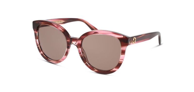 Gucci Rund Sonnenbrillen GG1315S Rosa für Dame