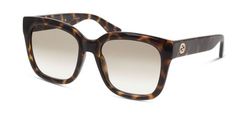 Gucci Schmetterling Sonnenbrillen GG1338S Schildpatt für Dame