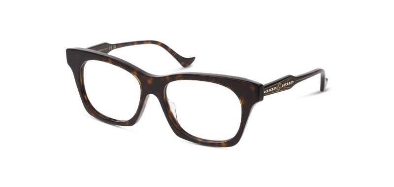 Lunettes de vue Gucci Papillon GG1299O Ecaille pour Femme