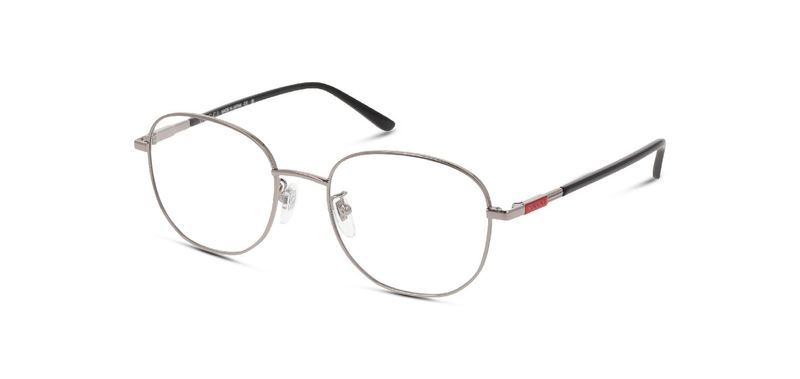 Gucci Round Eyeglasses GG1352O Grey for Man