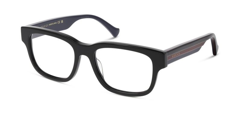 Gucci Rectangle Eyeglasses GG1303O Black for Man