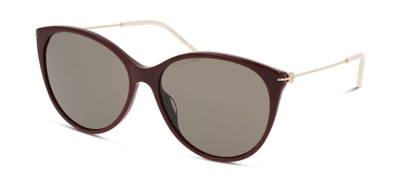 Gucci Rund Sonnenbrillen GG1268S Rot für Damen