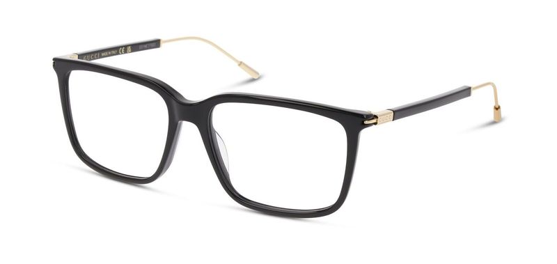 Gucci Rectangle Eyeglasses GG1273O Black for Man