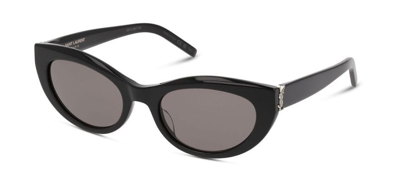 Lunettes de soleil Saint Laurent Papillon SL M115 Noir pour Femme