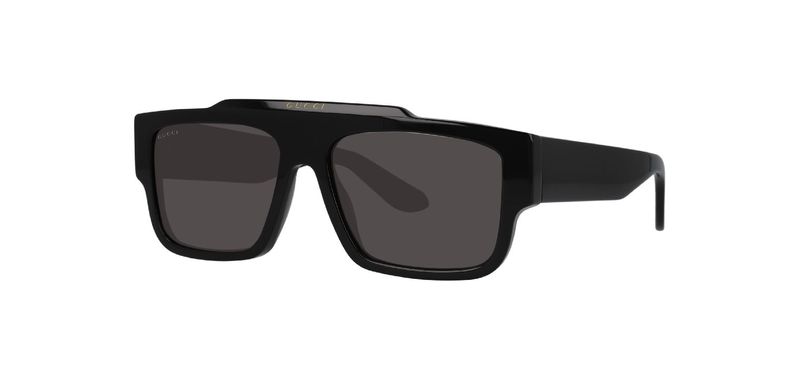 Gucci Rechteckig Sonnenbrillen GG1460S Schwarz für Herren