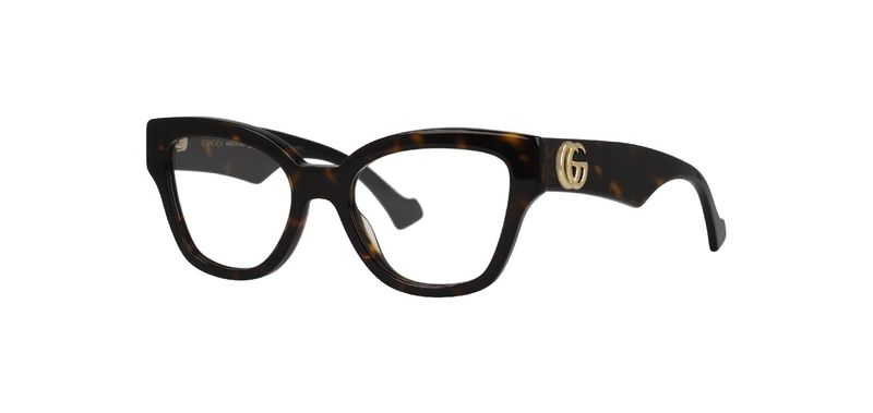 Gucci Cat Eye Eyeglasses GG1424O Tortoise shell for Woman