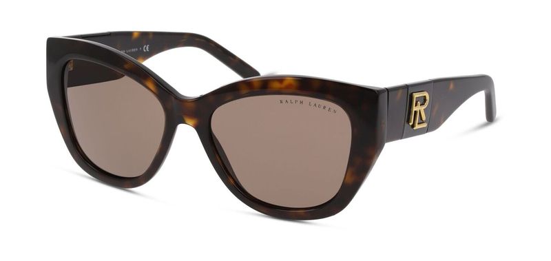 Ralph Lauren Rectangle Sunglasses 0RL8175 Tortoise shell for Woman