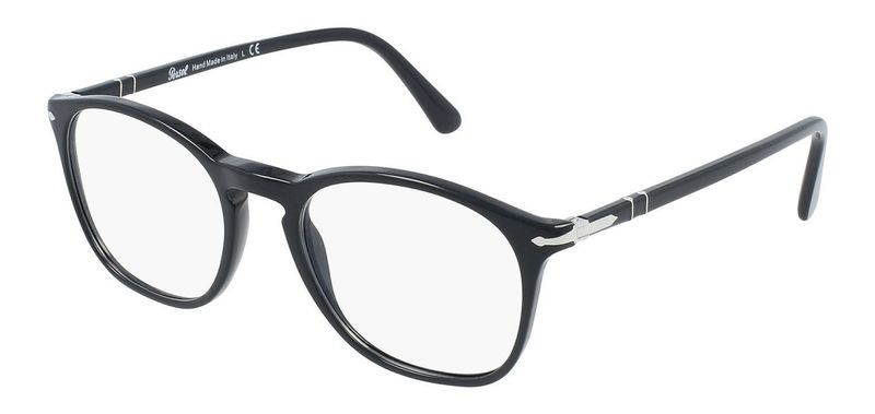 Persol Wayfarer Brillen 0PO3007VM Schwarz für Herr