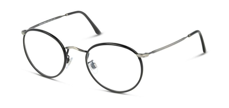 Giorgio Armani Round Eyeglasses 0AR 112MJ Black for Man