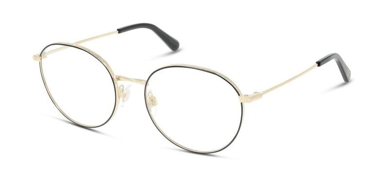 Dolce & Gabbana Round Eyeglasses 0DG1322 Gold for Woman