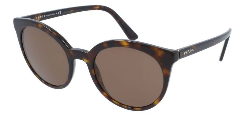 Prada Rund Sonnenbrillen 0PR 02XS Schildpatt für Damen