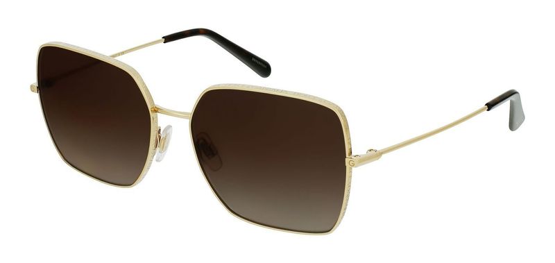 Dolce & Gabbana Rechteckig Sonnenbrillen 0DG2242 Braun für Dame