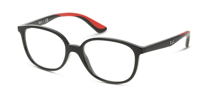 Ray-Ban Rechteckig Brillen 0RY1598 Schwarz für Kind