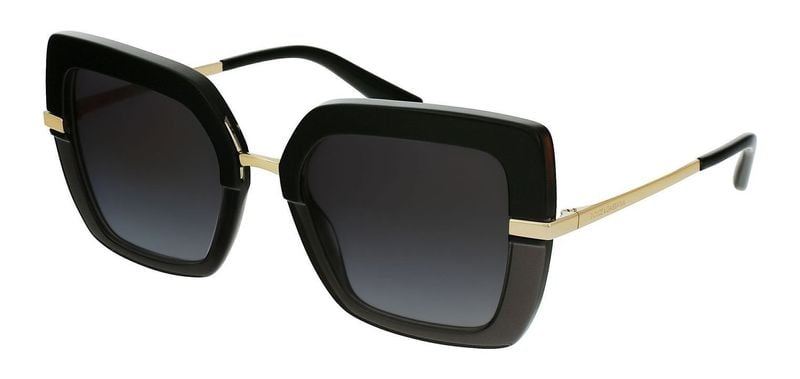 Lunettes de soleil Dolce & Gabbana Papillon DG4373 Noir pour Femme