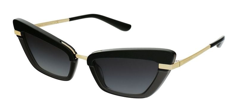 Lunettes de soleil Dolce & Gabbana Papillon 0DG4378 Noir pour Femme