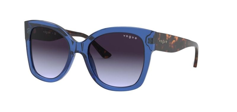 Lunettes de soleil Vogue Papillon 0VO5338S Bleu pour Femme