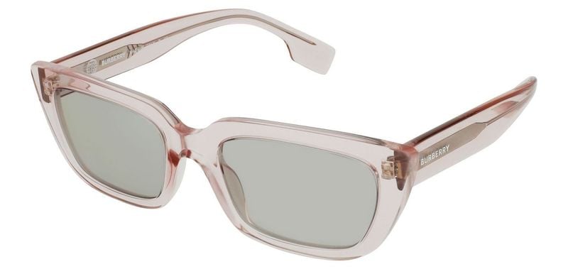 Burberry Oval Sunglasses 0BE4321 Pink for Woman
