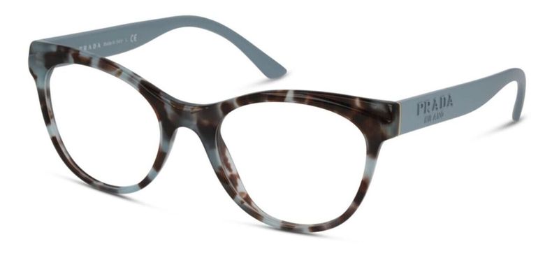Prada Cat Eye Eyeglasses 0PR 05WV Blue for Woman