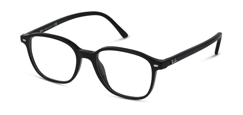 Ray-Ban Rectangle Eyeglasses 0RX5393 Black for Unisex