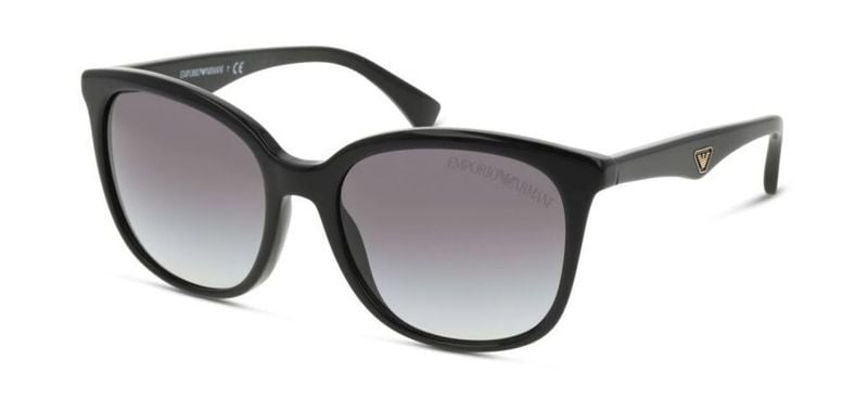 Emporio Armani Rechteckig Sonnenbrillen 0EA4157 Schwarz für Damen