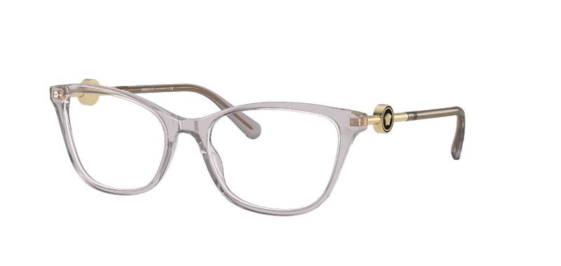 Versace Cat Eye Eyeglasses 0VE3293 Grey for Woman