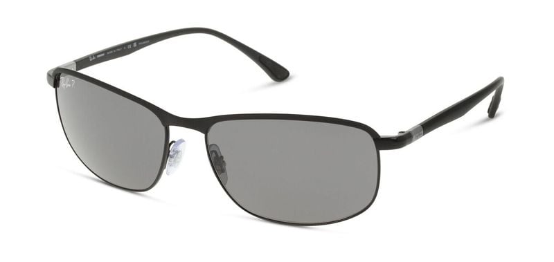 Lunettes de soleil Ray-Ban Rectangle 0RB3671CH Noir pour Homme-Femme