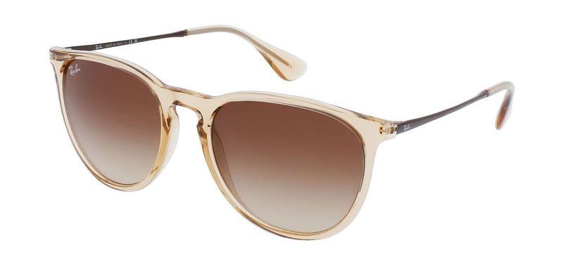 Ray-Ban Oval Sunglasses 0RB4171 Beige for Woman