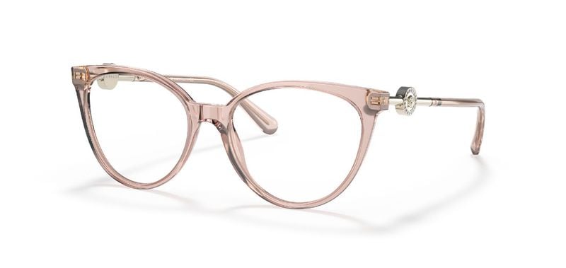 Versace Round Eyeglasses 0VE3298B Pink for Woman