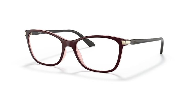 Lunettes de vue Vogue Carré 0VO5378 Marron pour Femme