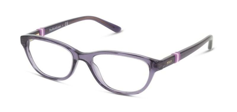 Polo Prep Cat Eye Eyeglasses 0PP8542 Purple for Kid