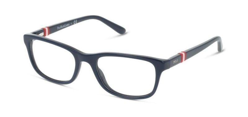 Polo Prep Rechteckig Brillen 0PP8541 Blau für Kind