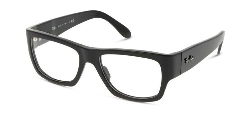 Ray-Ban Rectangle Eyeglasses 0RX5487 Black for Unisex