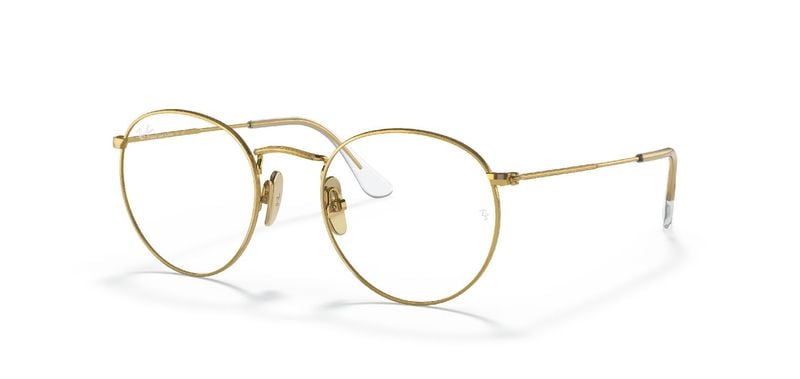 Ray-Ban Quadratisch Brillen 0RX8247V Gold für Damen/Herren