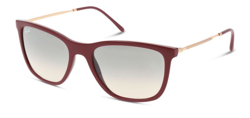 Ray-Ban Rectangle Sunglasses 0RB4344 Red for Man