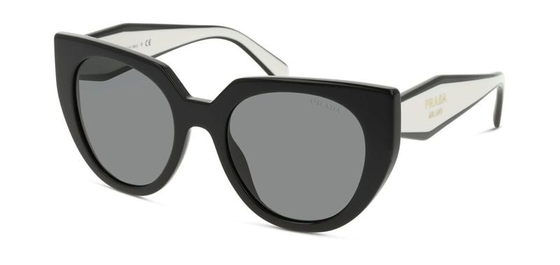 Prada Fantasie Sonnenbrillen 0PR 14WS Schwarz für Damen