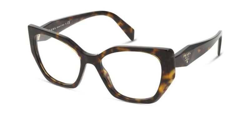 Prada Cat Eye Eyeglasses 0PR 18WV Tortoise shell for Woman