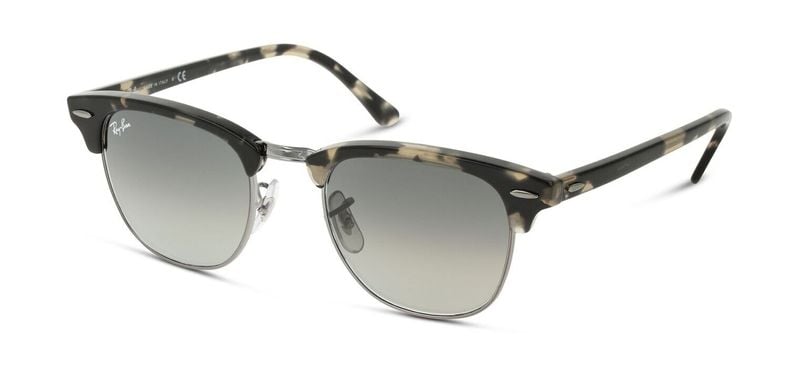 Ray-Ban Clubmaster Sonnenbrillen 0RB3016 Grau für Damen/Herren