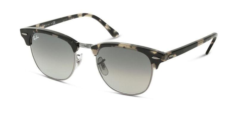 Lunettes de soleil Ray-Ban Club 0RB3016 Gris pour Homme-Femme