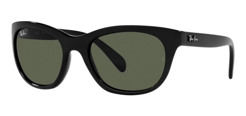 Ray-Ban Schmetterling Sonnenbrillen 0RB4216 Schwarz für Dame