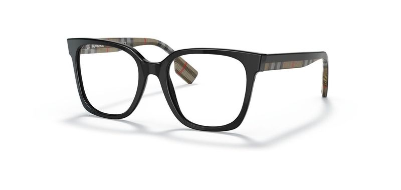 Burberry Quadratisch Brillen 0BE2347 Schwarz für Dame
