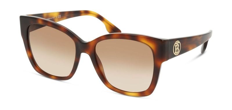 Burberry Schmetterling Sonnenbrillen 0BE4345 Schildpatt für Damen