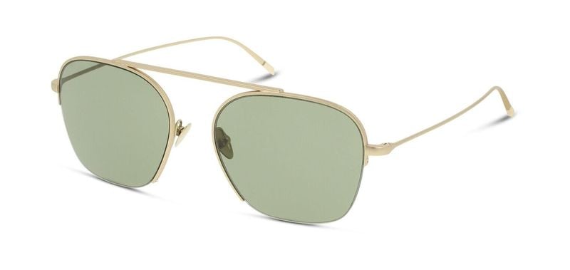 Lunettes de soleil Giorgio Armani Rectangle 0AR6124 Doré pour Homme