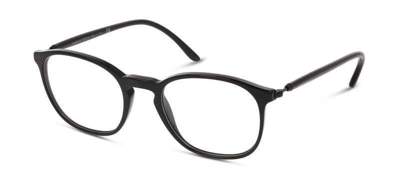 Lunettes de vue Giorgio Armani Ronde 0AR7213 Noir pour Homme